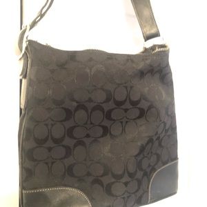 Authentic Black Coach Bag